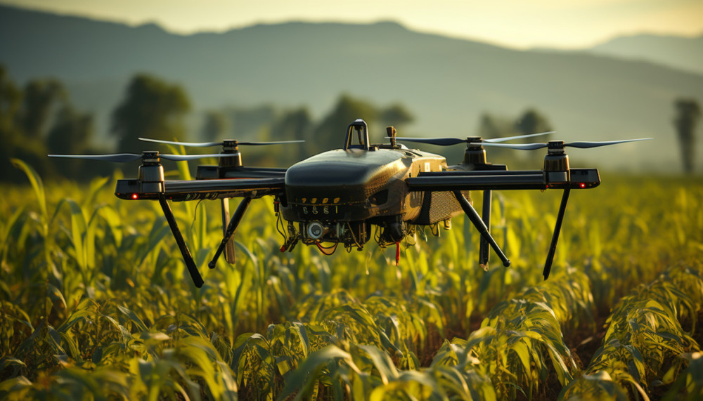 El uso revolucionario de drones en la agricultura